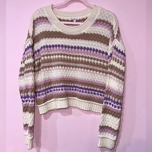 Cool pattern Sweater, Soft in good condition